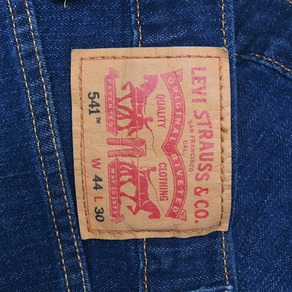 Levi's‎ 44x30 Dark Stretch Denim 541 Athletic Taper Mens Jeans